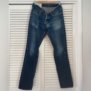 Men’s Vintage Hollister Dark Wash Denim Skinny Jeans